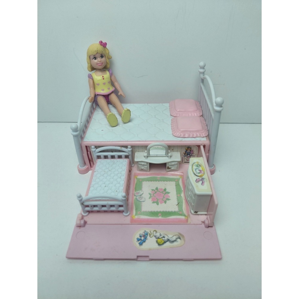 Vintage 1990 Lewis Galoob Secret‎ Places Bedroom In A Bed Playset